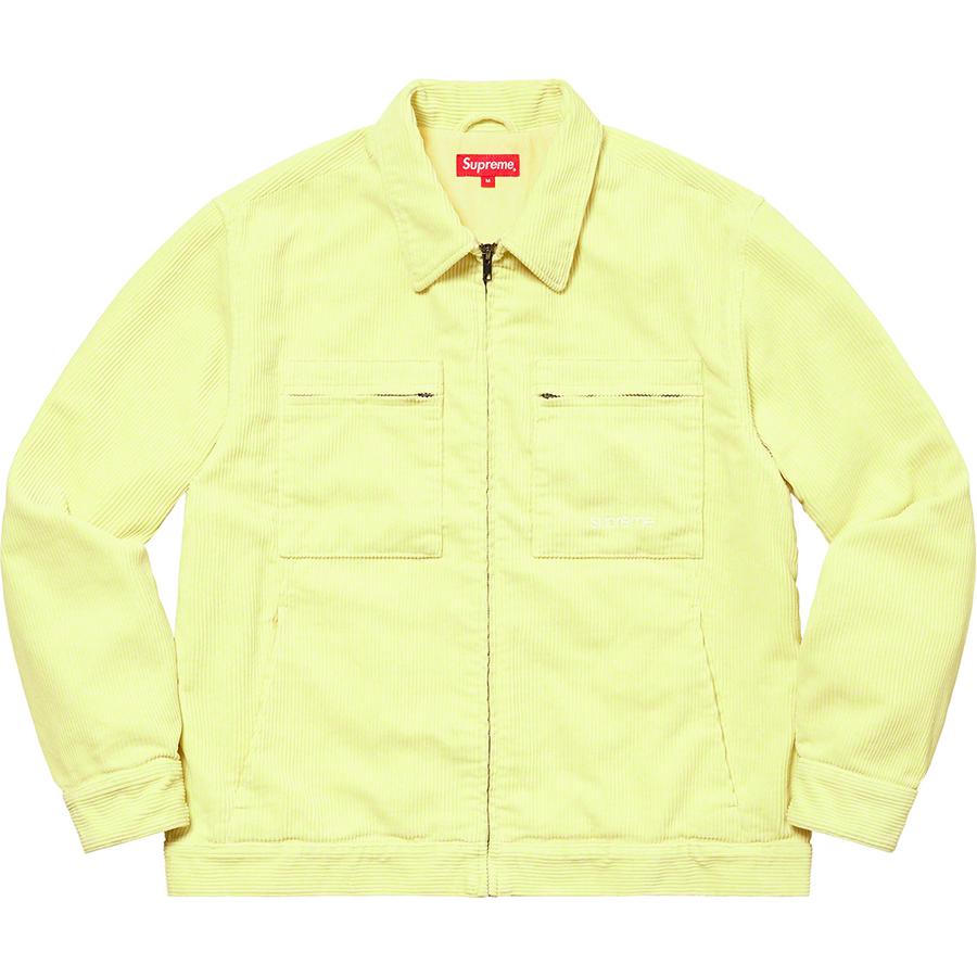 Supreme Corduroy Zip Jacket (FW21) - $178
