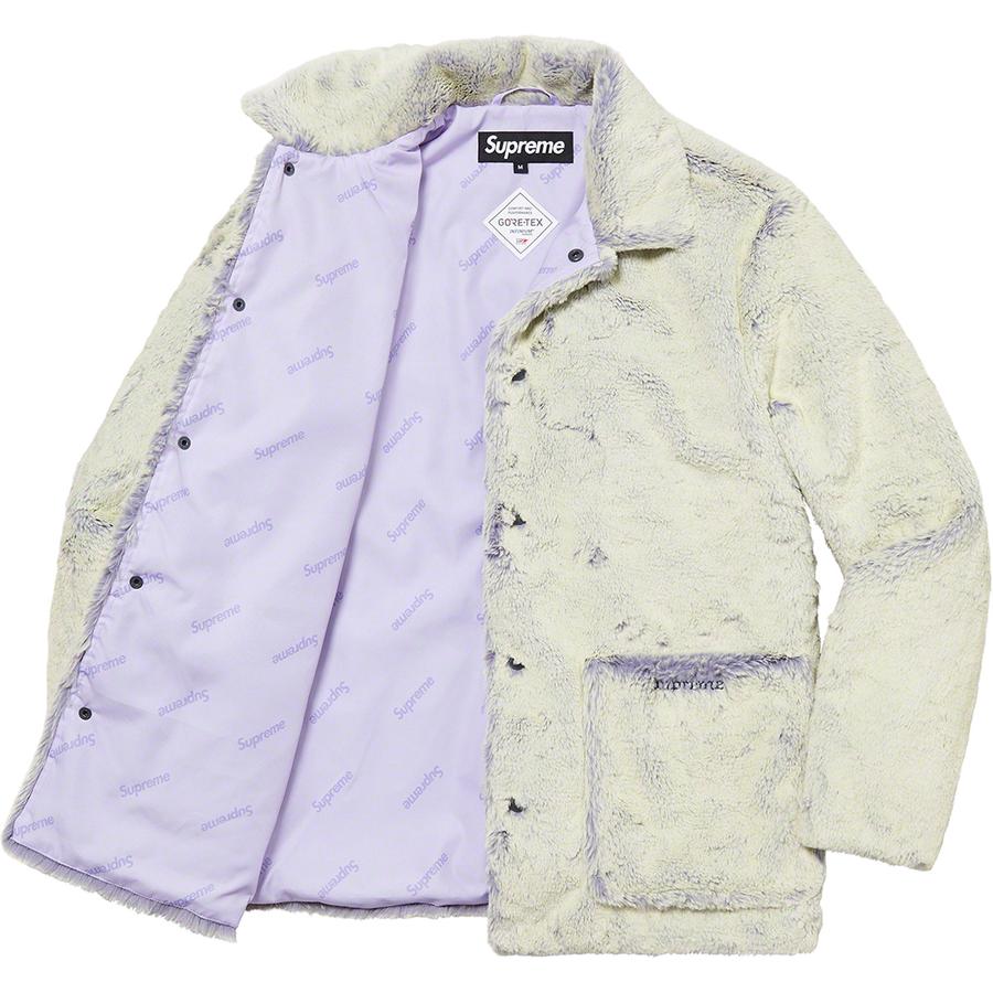 Supreme 2-Tone Faux Fur Shop Coat (FW21) - $388