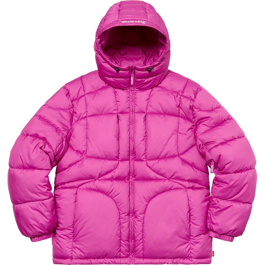 Supreme Warp Hooded Puffy Jacket (FW21) - $298
