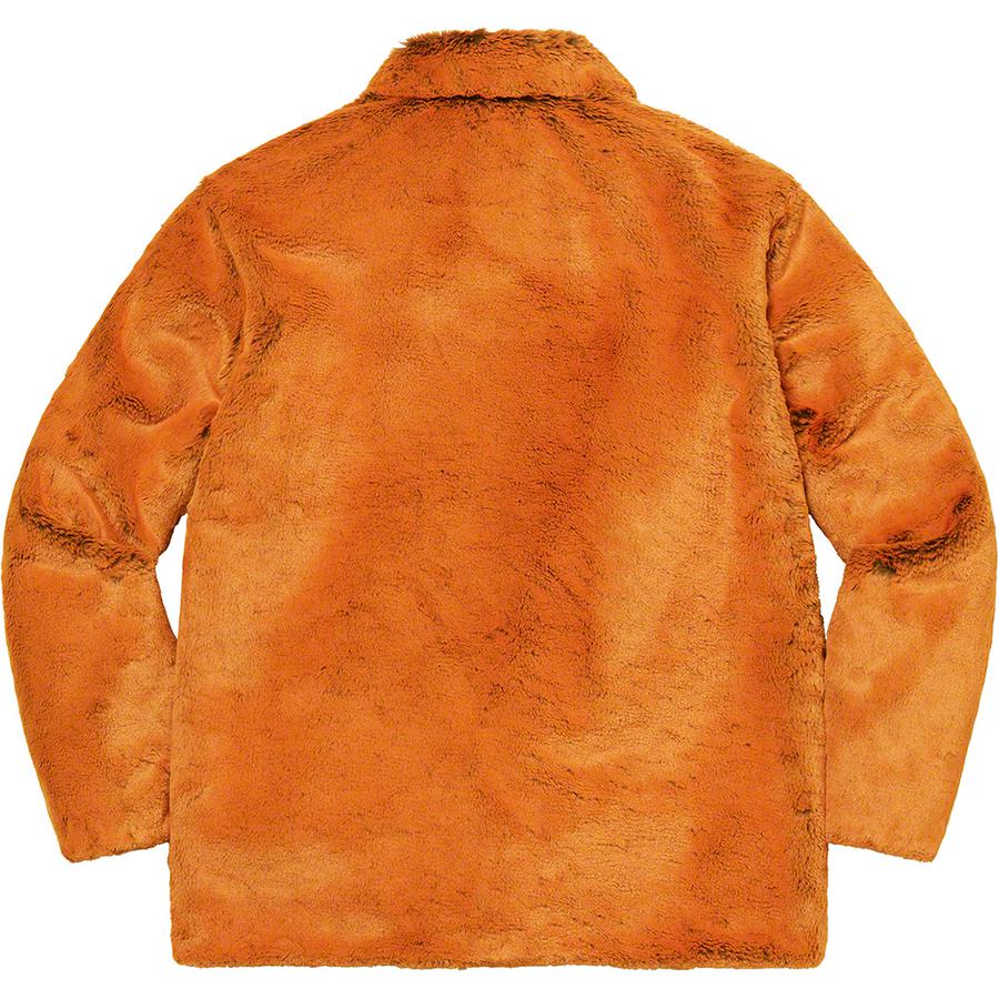 Supreme 2-Tone Faux Fur Shop Coat (FW21) - $388