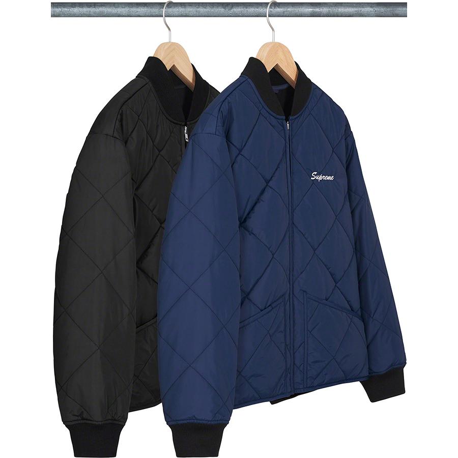 Supreme Quit Your Job Quilted Work Jacket (FW21) - $198