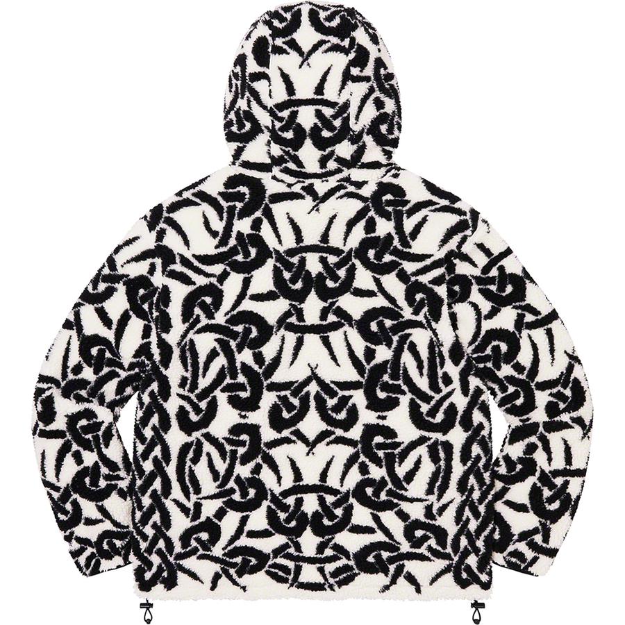 Supreme Celtic Knot Reversible WINDSTOPPER Fleece Hooded Jacket (FW21) - $238