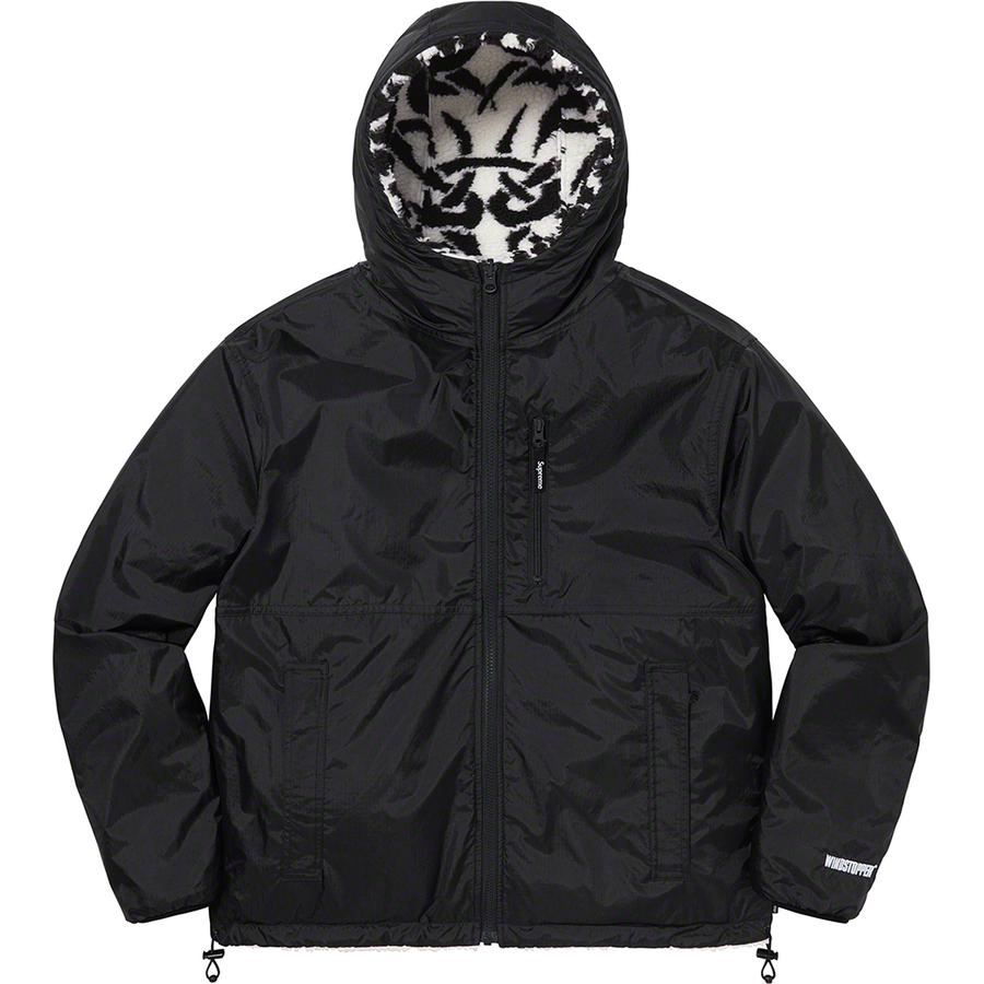 Supreme Celtic Knot Reversible WINDSTOPPER Fleece Hooded Jacket (FW21) - $238