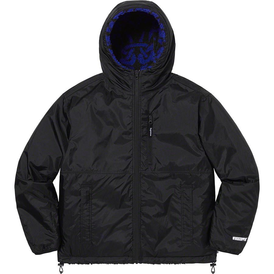 Supreme Celtic Knot Reversible WINDSTOPPER Fleece Hooded Jacket (FW21) - $238