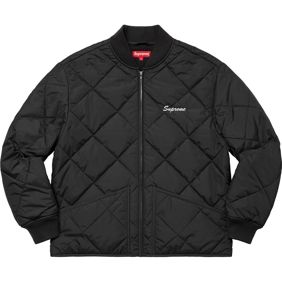 Supreme Quit Your Job Quilted Work Jacket (FW21) - $198