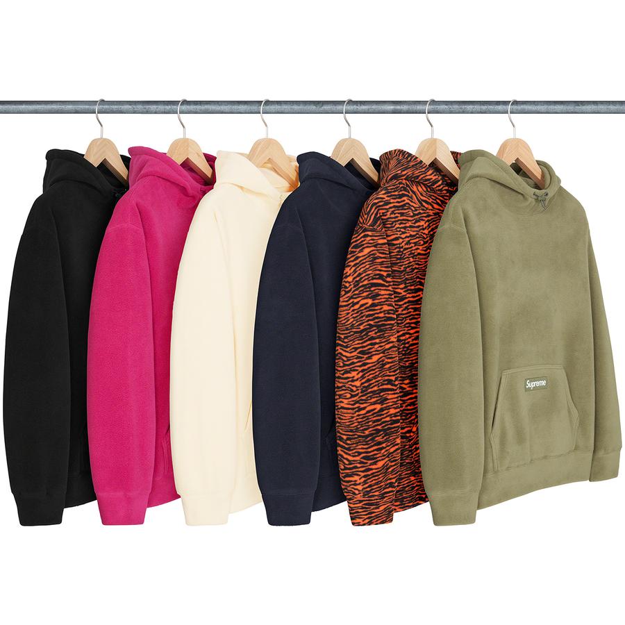 Supreme Polartec Hooded Sweatshirt (FW21) - $148