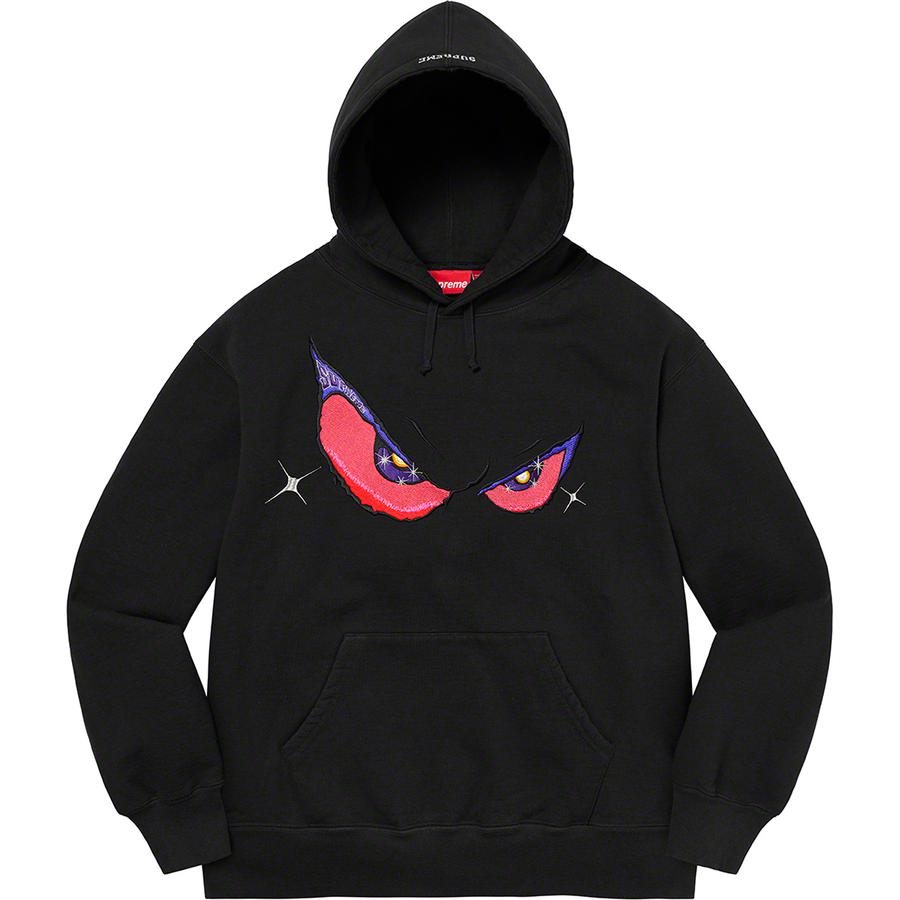 Supreme Eyes Hooded Sweatshirt (FW21) - $168
