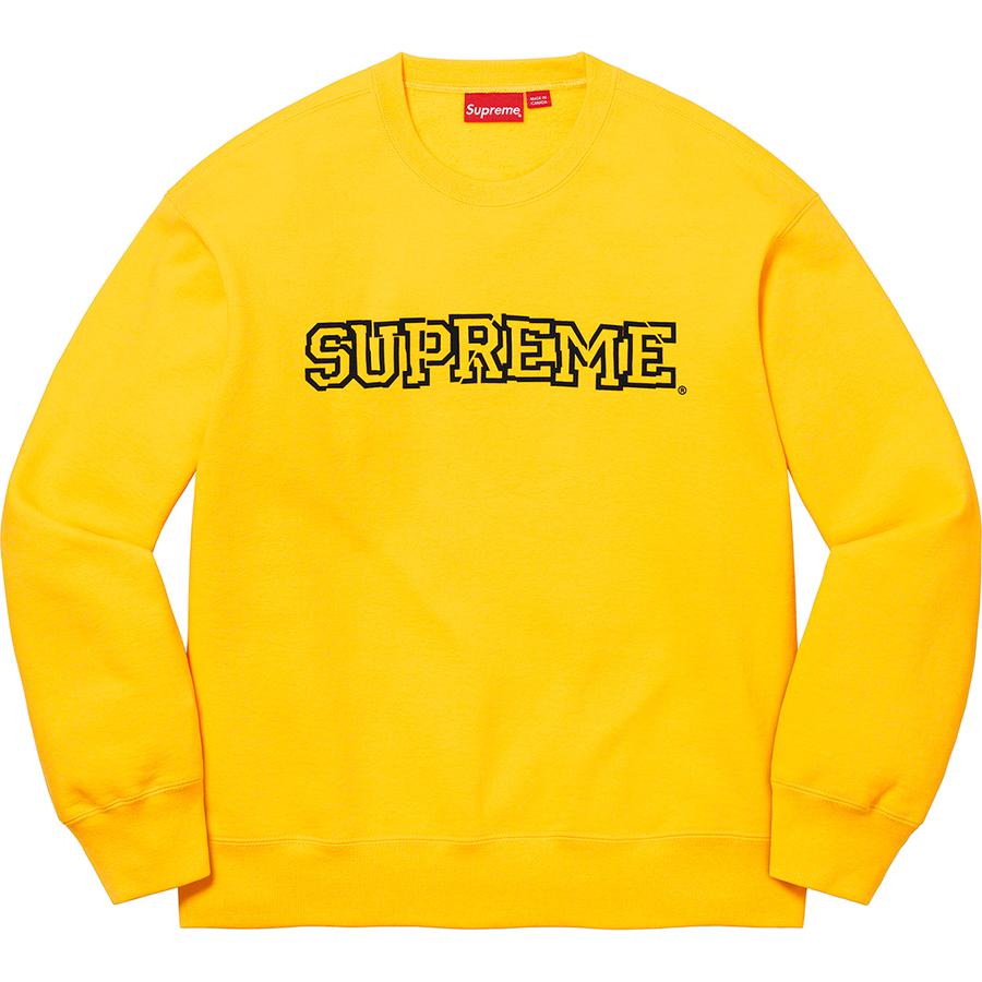 Supreme Shattered Logo Crewneck (FW21) - $138