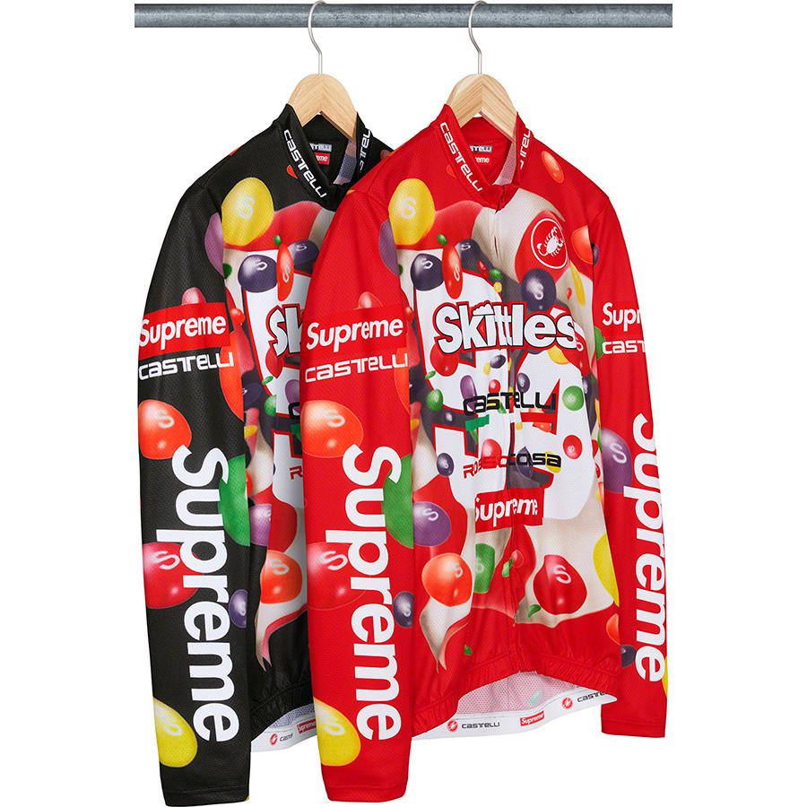 Supreme Supreme Skittles <wbr>Castelli L S Cycling Jersey (FW21) - $198