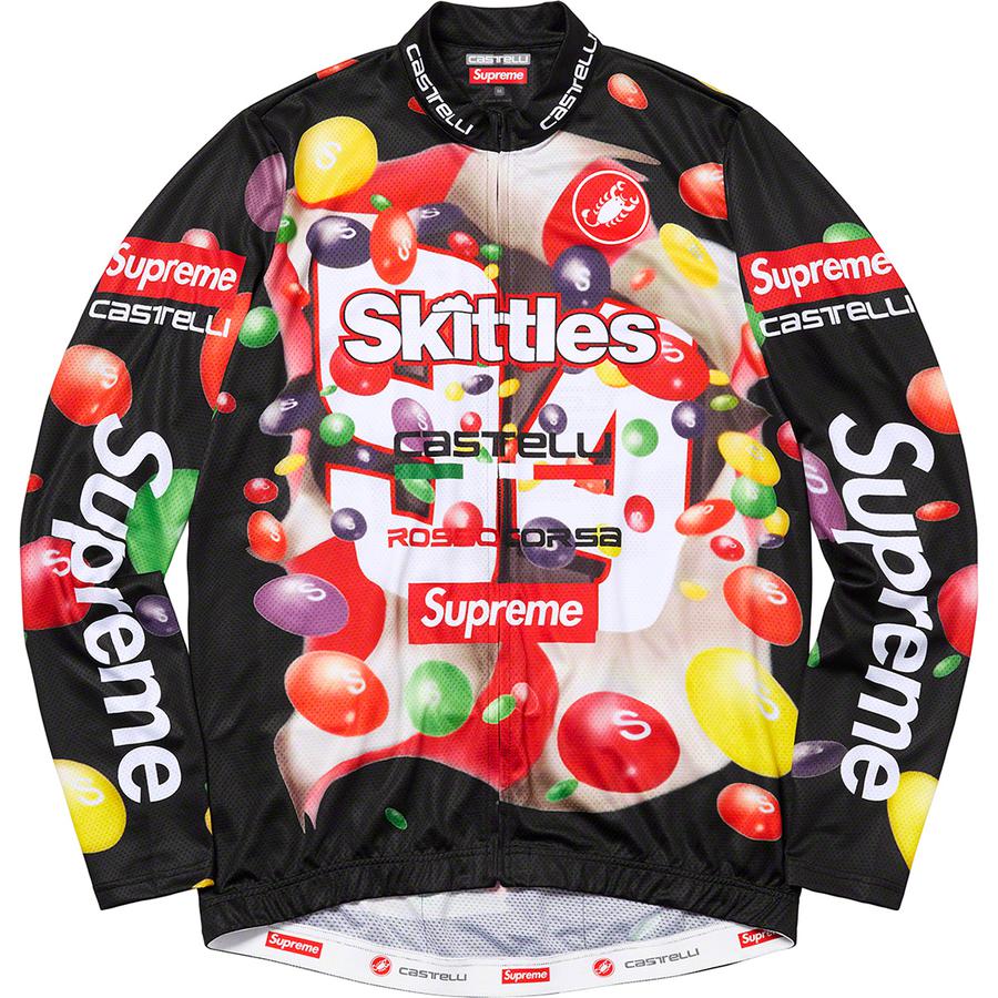 Supreme Supreme Skittles <wbr>Castelli L S Cycling Jersey (FW21) - $198