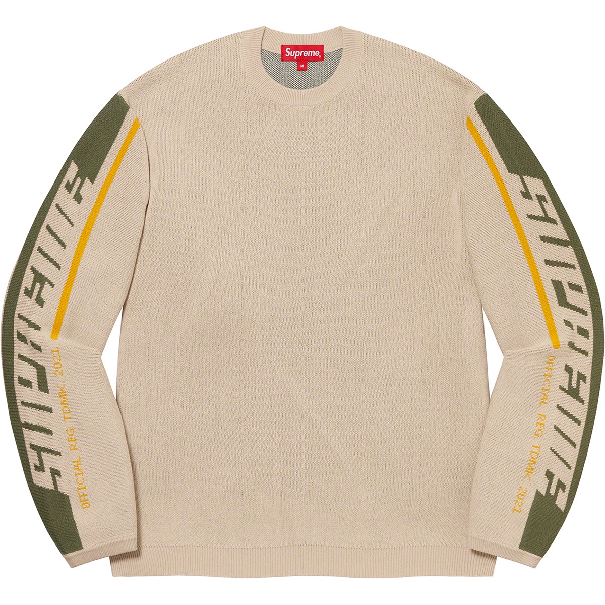Supreme Sleeve Stripe Sweater (FW21) - $138