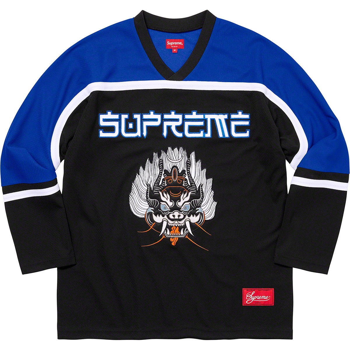 Supreme Demon Hockey Jersey (FW21) - $148
