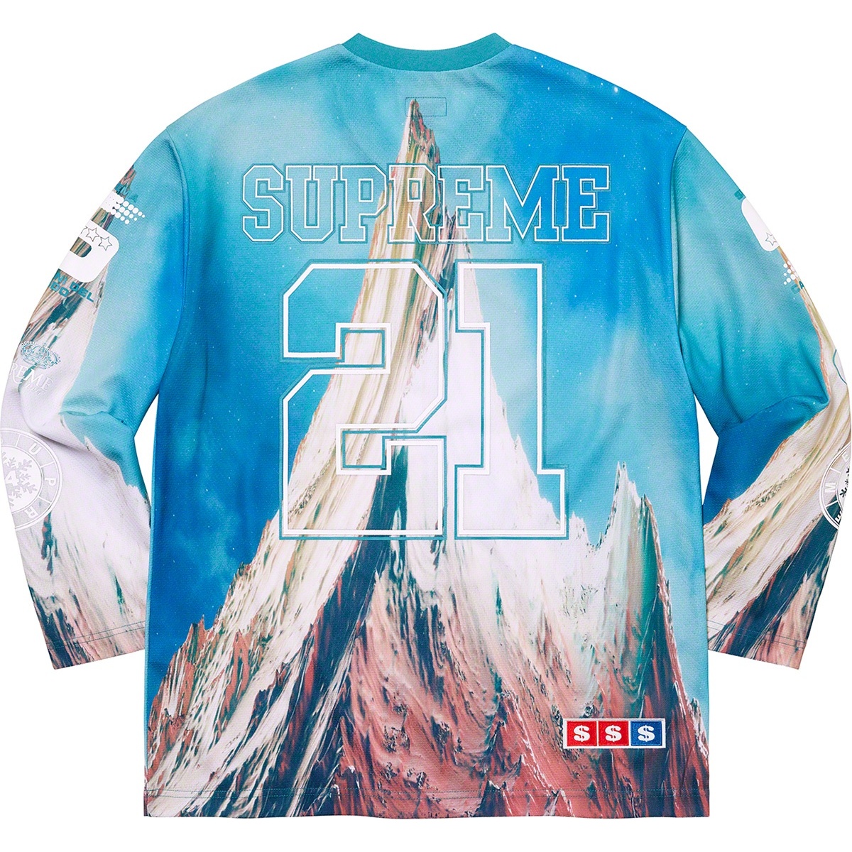 Supreme Mountain Hockey Jersey (FW21) - $128