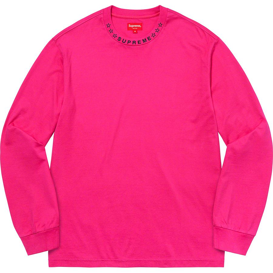 Supreme Stars Collar L S Top (FW21) - $88