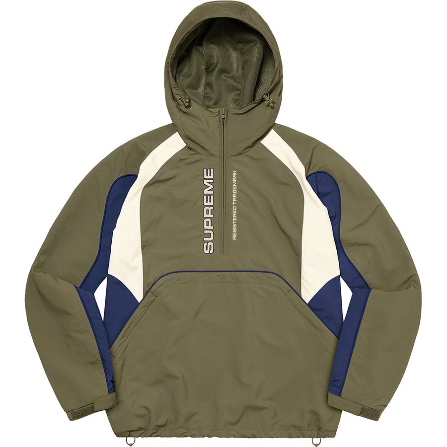 Supreme Paneled Half Zip Pullover (FW22) - $178