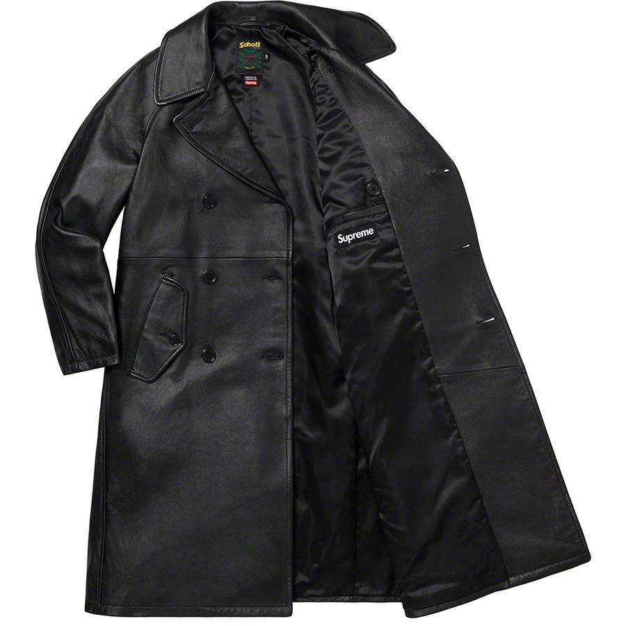 Supreme Supreme Schott Leather Trench Coat (FW22) - $1498
