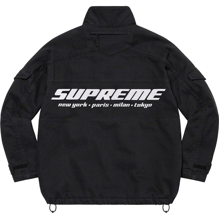 Supreme Brushed Twill Zip Jacket (FW22) - $238
