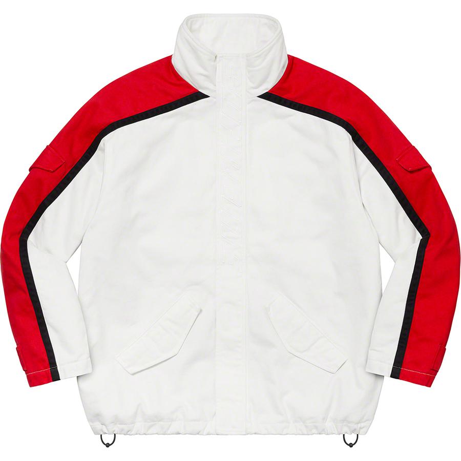 Supreme Brushed Twill Zip Jacket (FW22) - $238