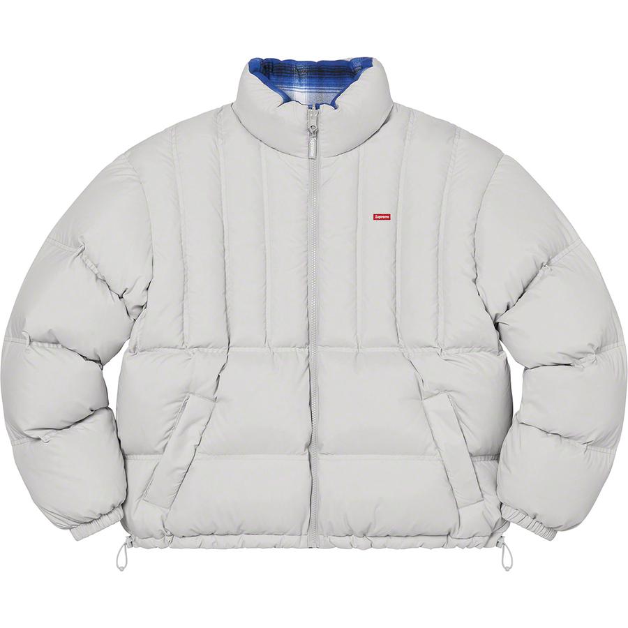 Supreme Flannel Reversible Puffer Jacket (FW22) - $298
