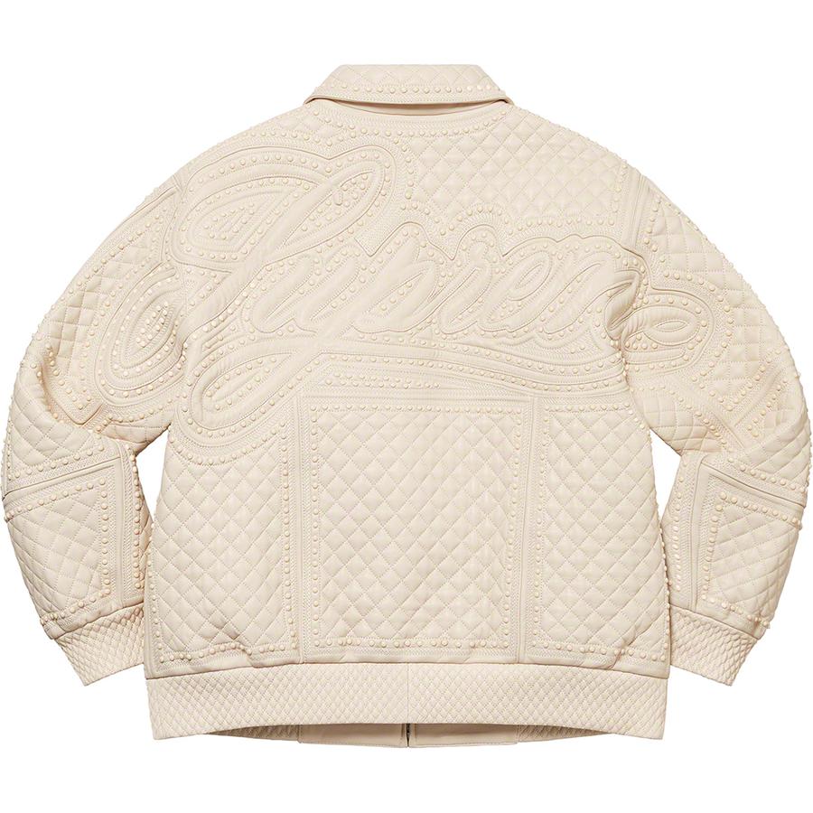 Supreme Studded Quilted Leather Jacket (FW22) - $1198