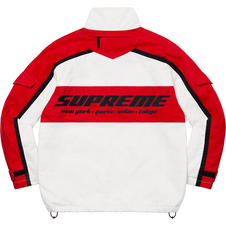 Supreme Brushed Twill Zip Jacket (FW22) - $238