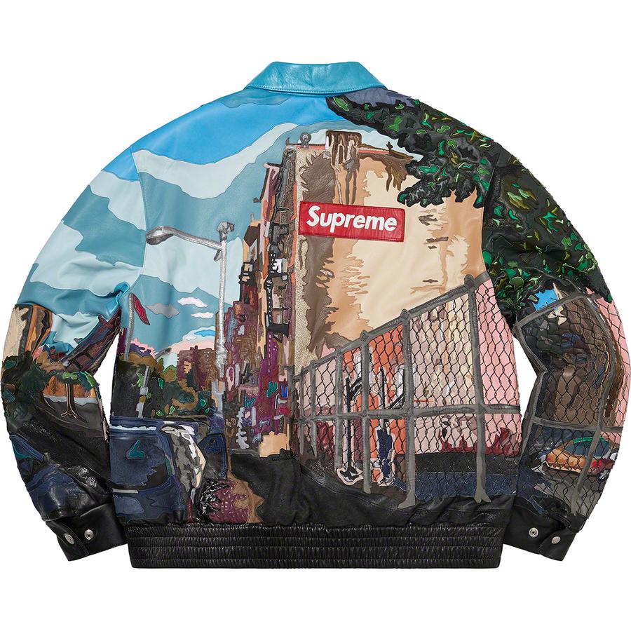 Supreme Jeff Hamilton Ridge Street Leather Jacket (FW22) - $9998