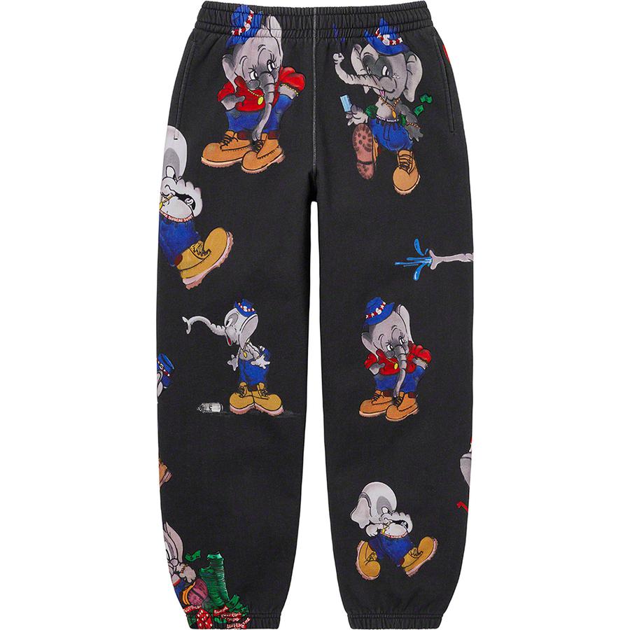 Supreme Elephant Sweatpant (FW22) - $168