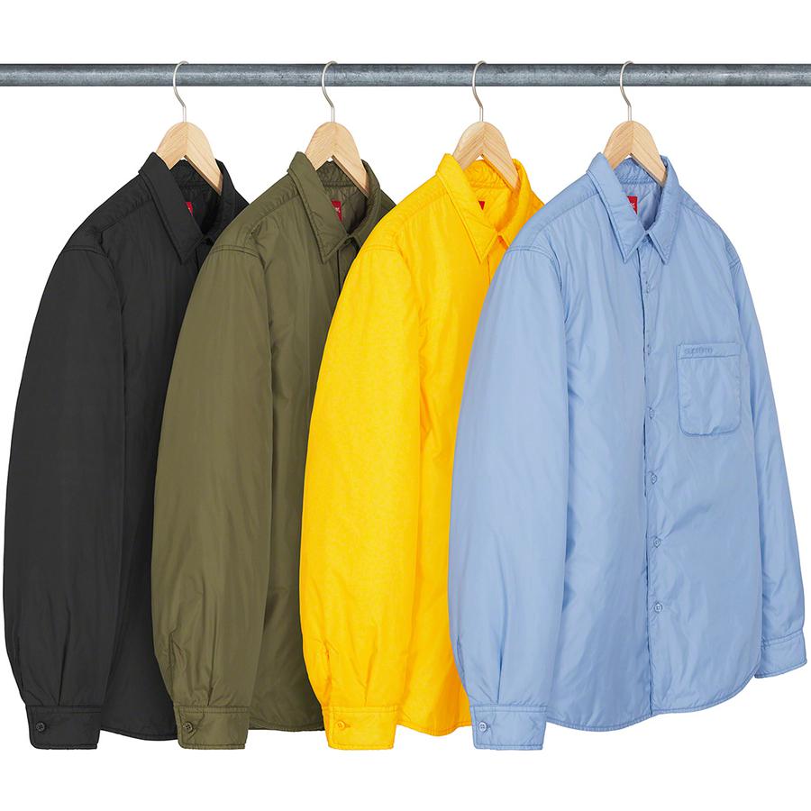 Supreme Nylon Filled Shirt (FW22) - $148