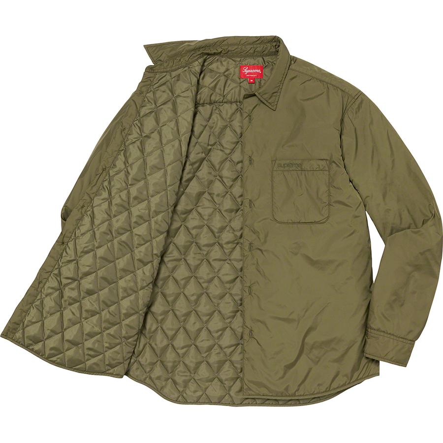Supreme Nylon Filled Shirt (FW22) - $148