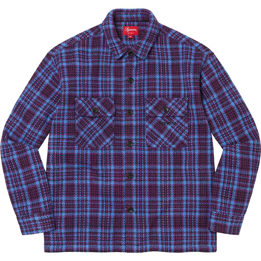 Supreme Heavy Flannel Shirt (FW22) - $158