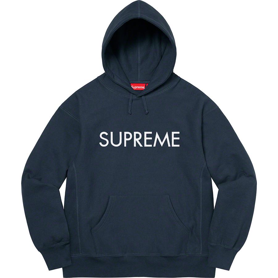 Supreme Capital Hooded Sweatshirt (FW22) - $158