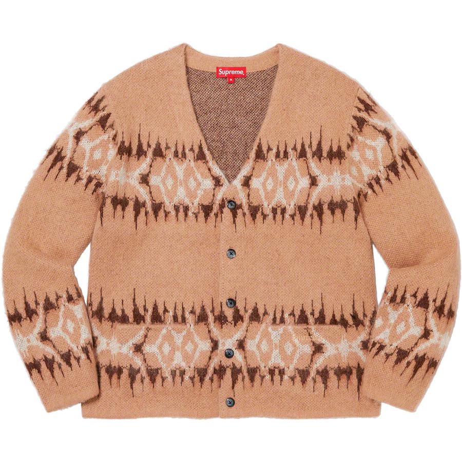 Supreme Abstract Stripe Cardigan (FW22) - $198