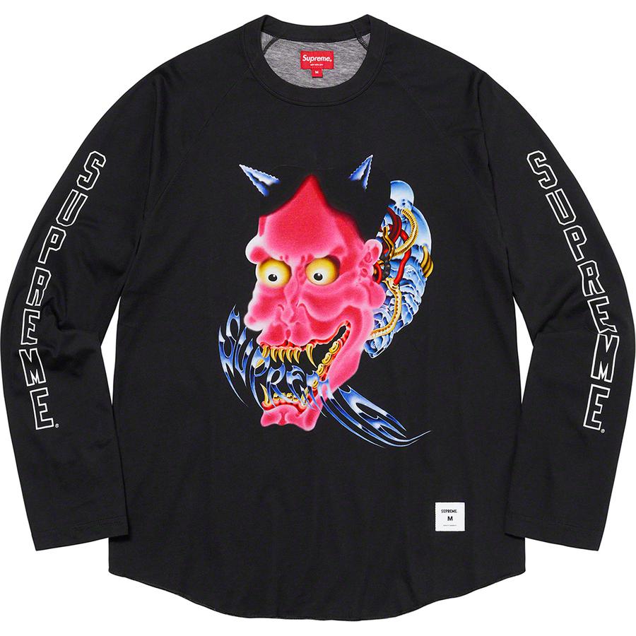 Supreme Demon Raglan L S Top (FW22) - $98