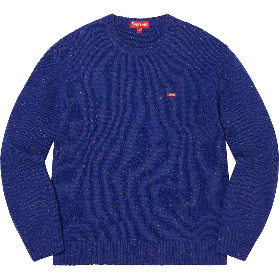 Supreme Small Box Speckle Sweater (FW22) - $148