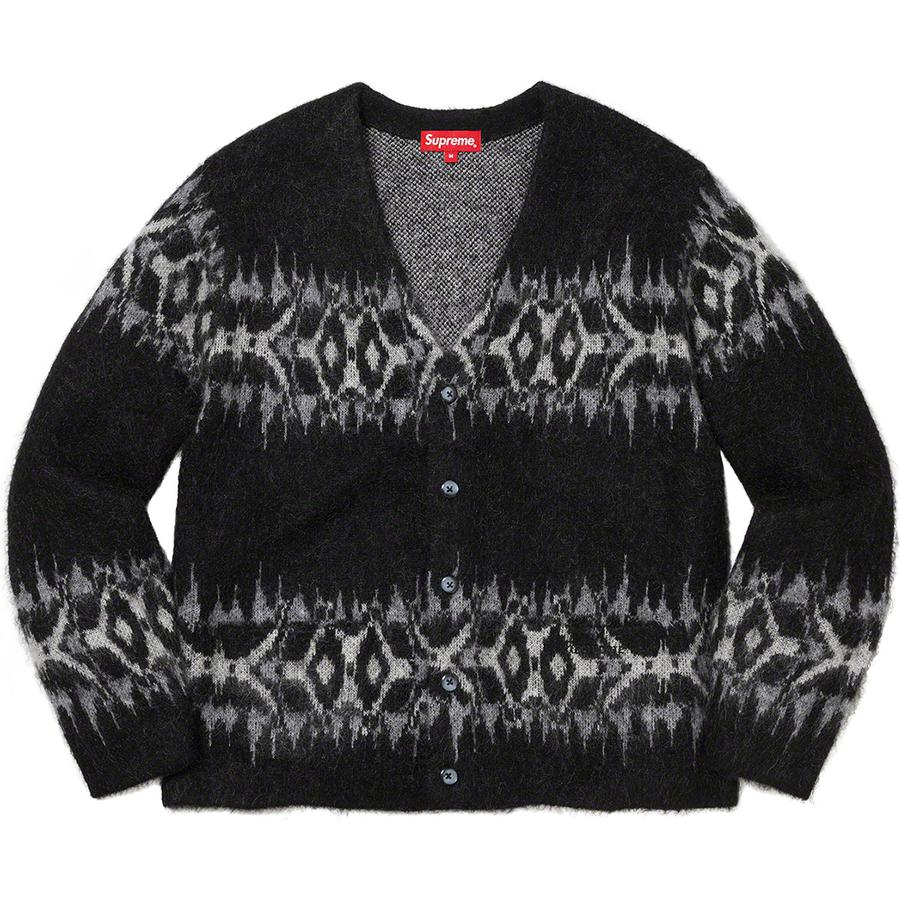 Supreme Abstract Stripe Cardigan (FW22) - $198