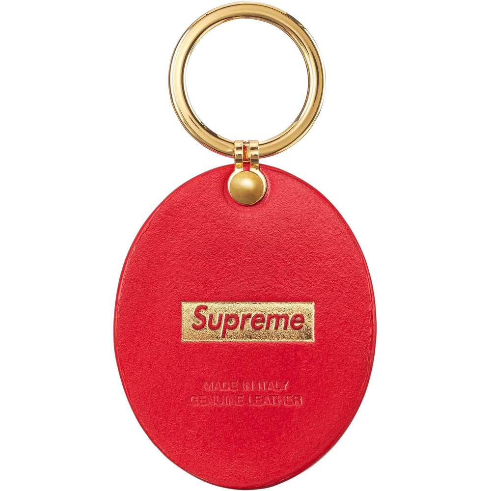 Supreme Guadalupe Leather Keychain (FW23) - $38