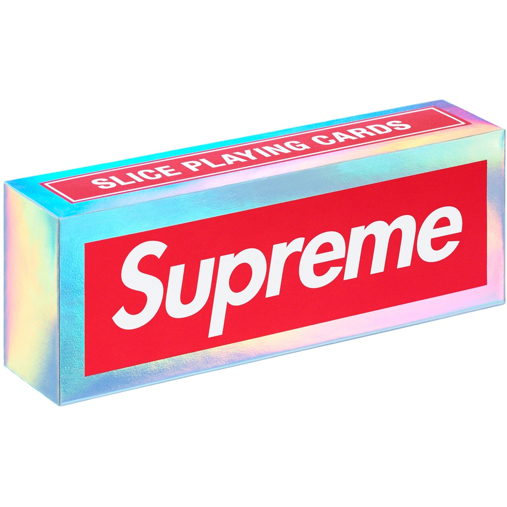 Supreme Supreme Bicycle Holographic Slice Cards (FW23) - $18