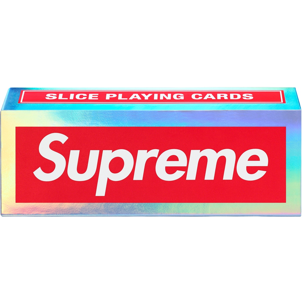 Supreme Supreme Bicycle Holographic Slice Cards (FW23) - $18