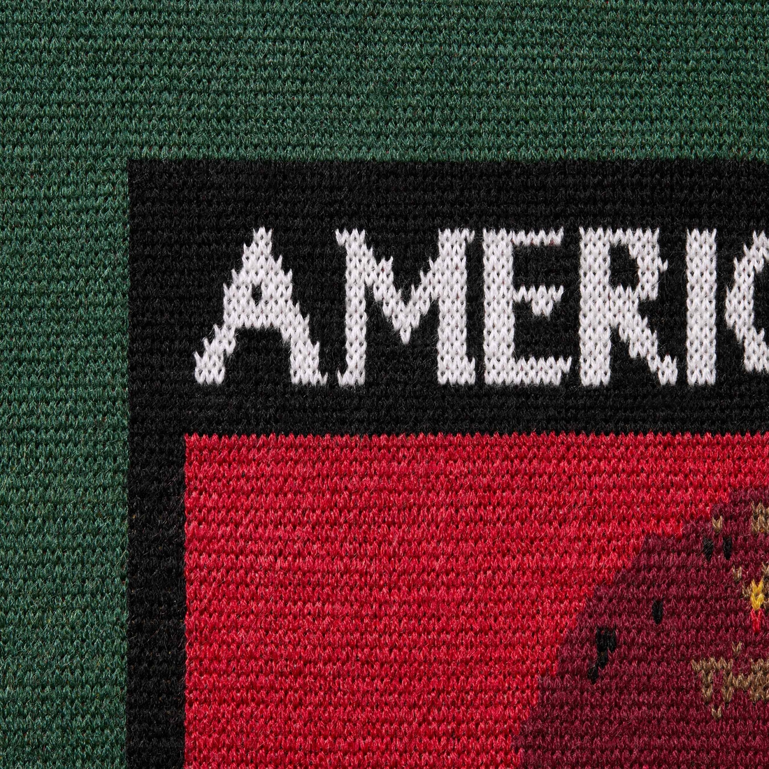 Supreme American Psycho Sweater (FW23) - Green - $178