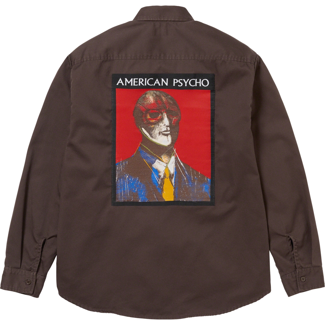 Supreme American Psycho Work Shirt (FW23) - Brown - $148