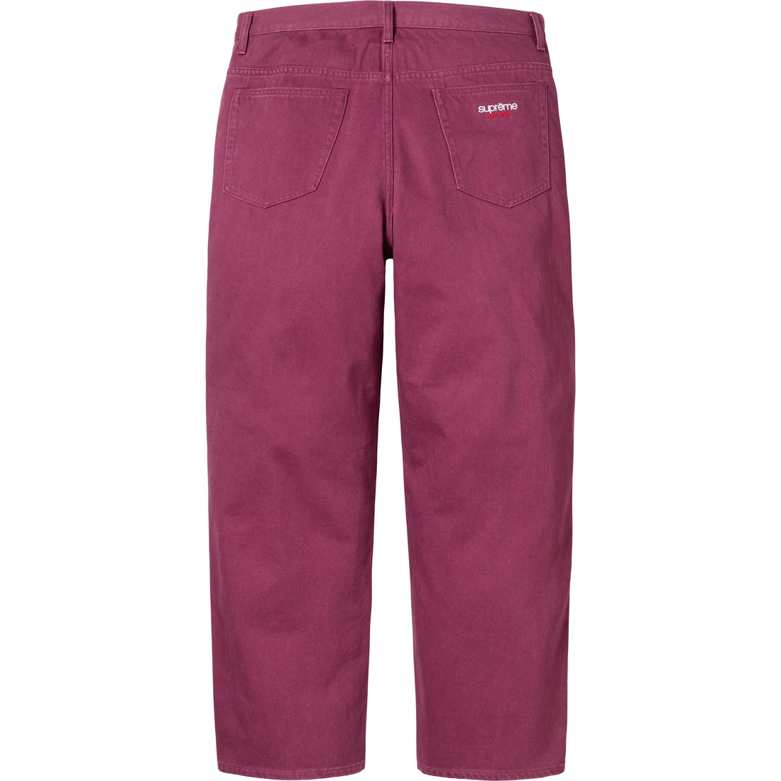 Supreme Baggy Jean (FW23) - Plum - $168