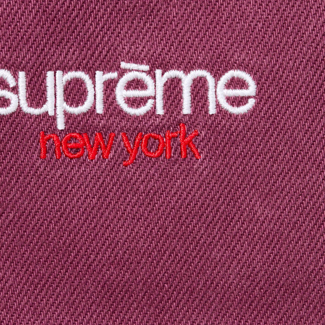 Supreme Baggy Jean (FW23) - Plum - $168