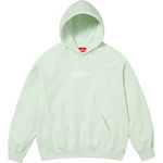 Supreme Box Logo Hooded Sweatshirt (FW23) - Light Green