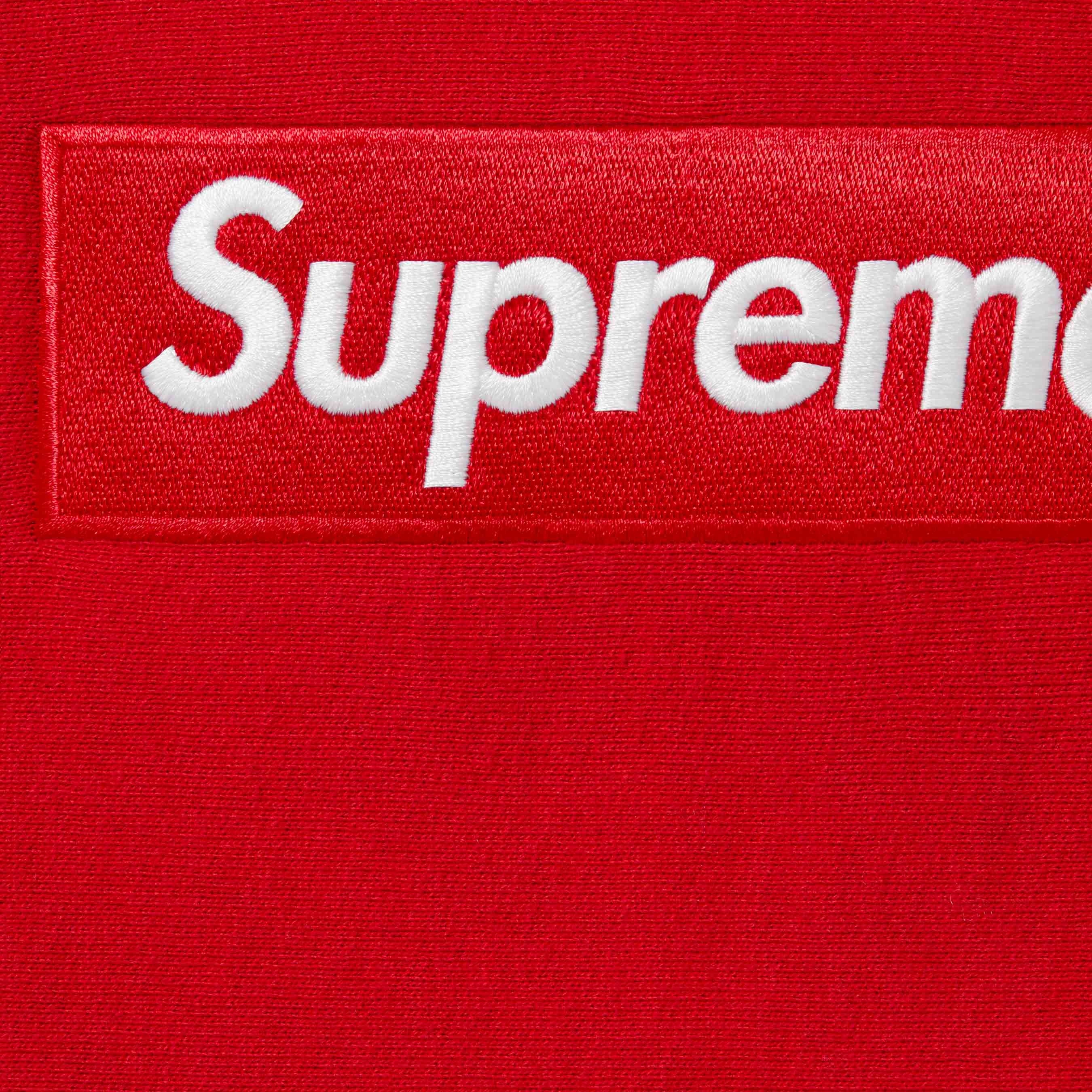 Supreme Box Logo Hooded Sweatshirt (FW23) - Red - $168