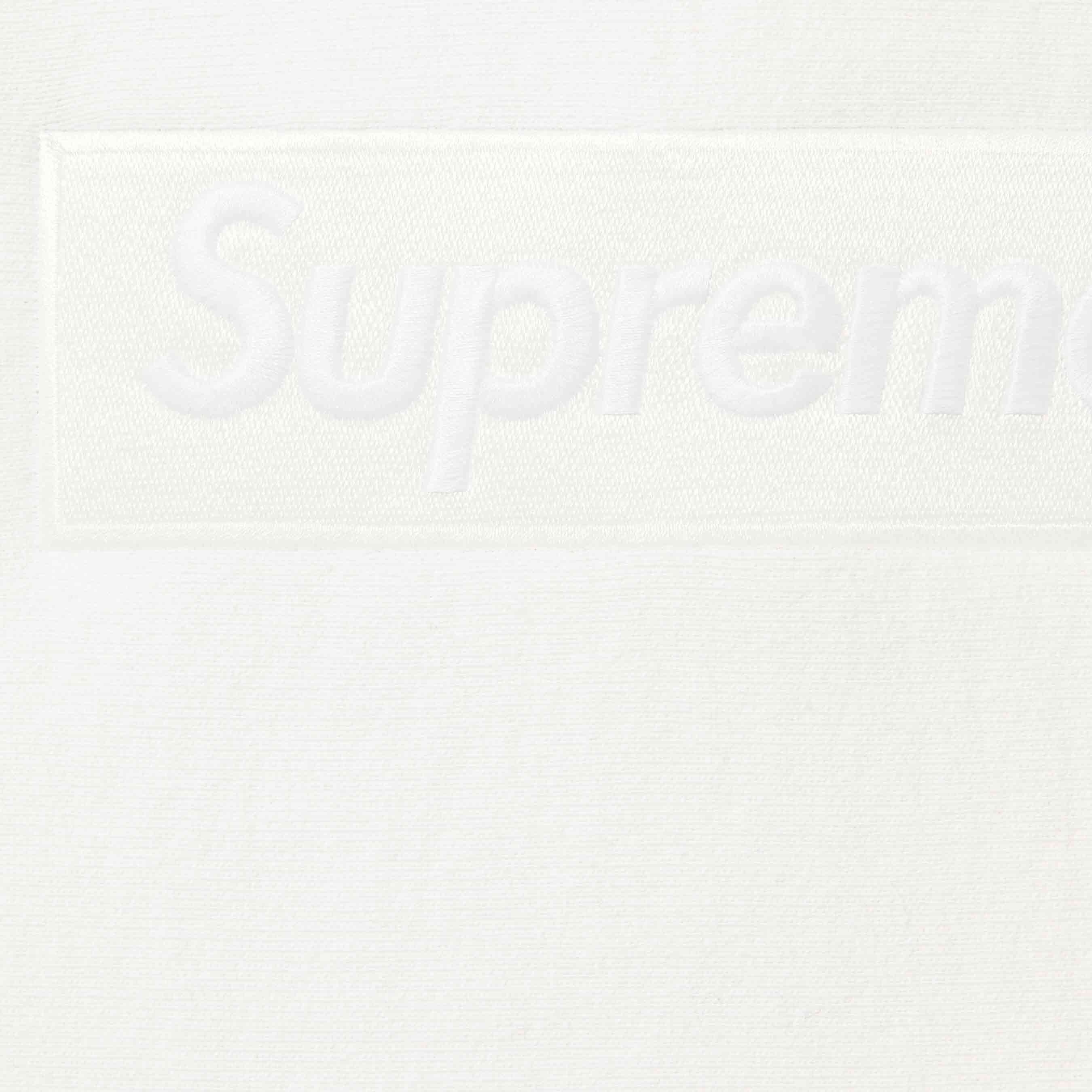 Supreme Box Logo Hooded Sweatshirt (FW23) - White - $168