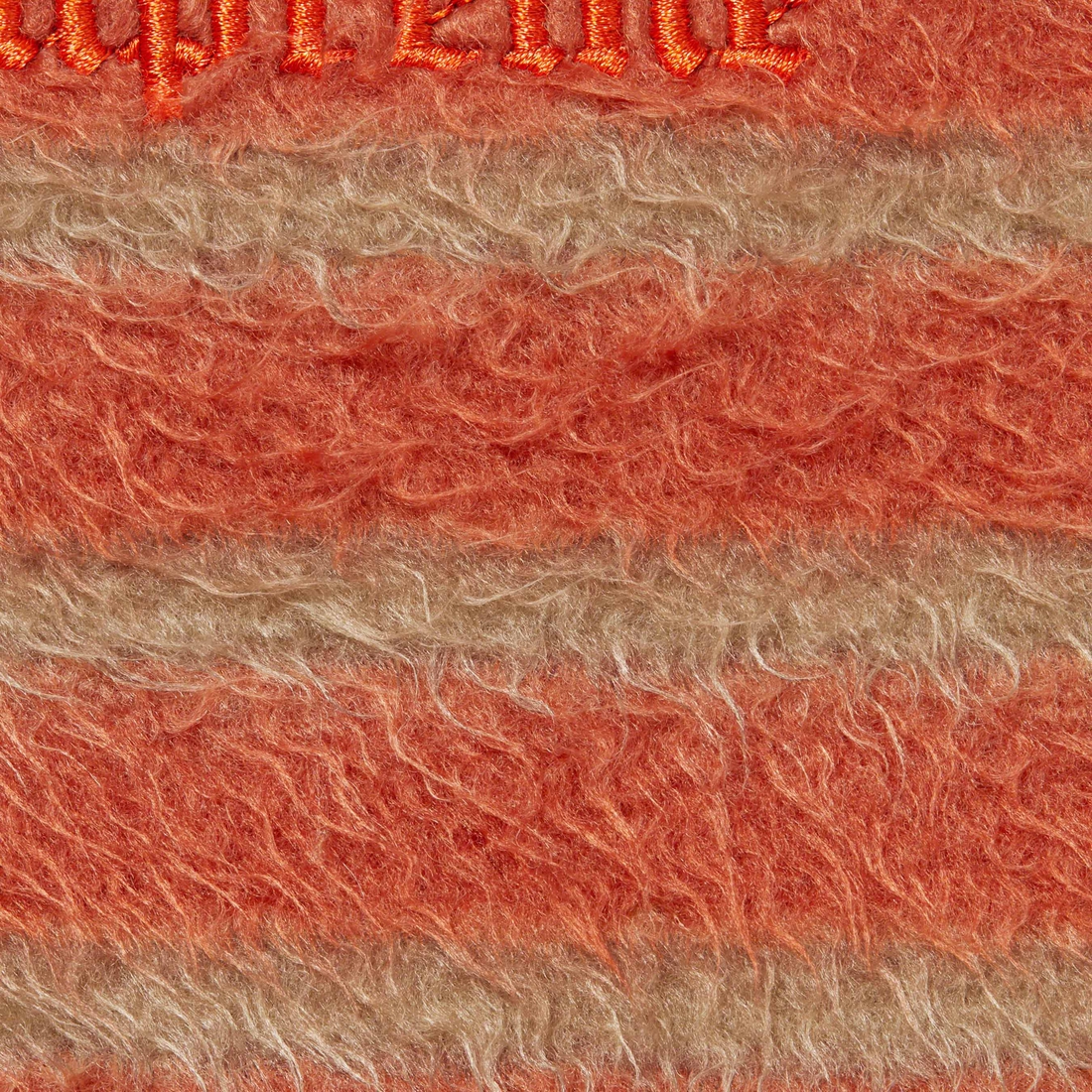 Supreme Brushed Zip Up Hooded Sweatshirt (FW23) - Orange - $168