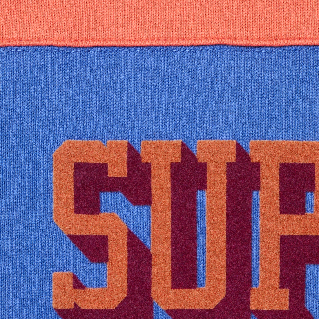 Supreme Bumblebee L S Football Top (FW23) - Light Royal - $118