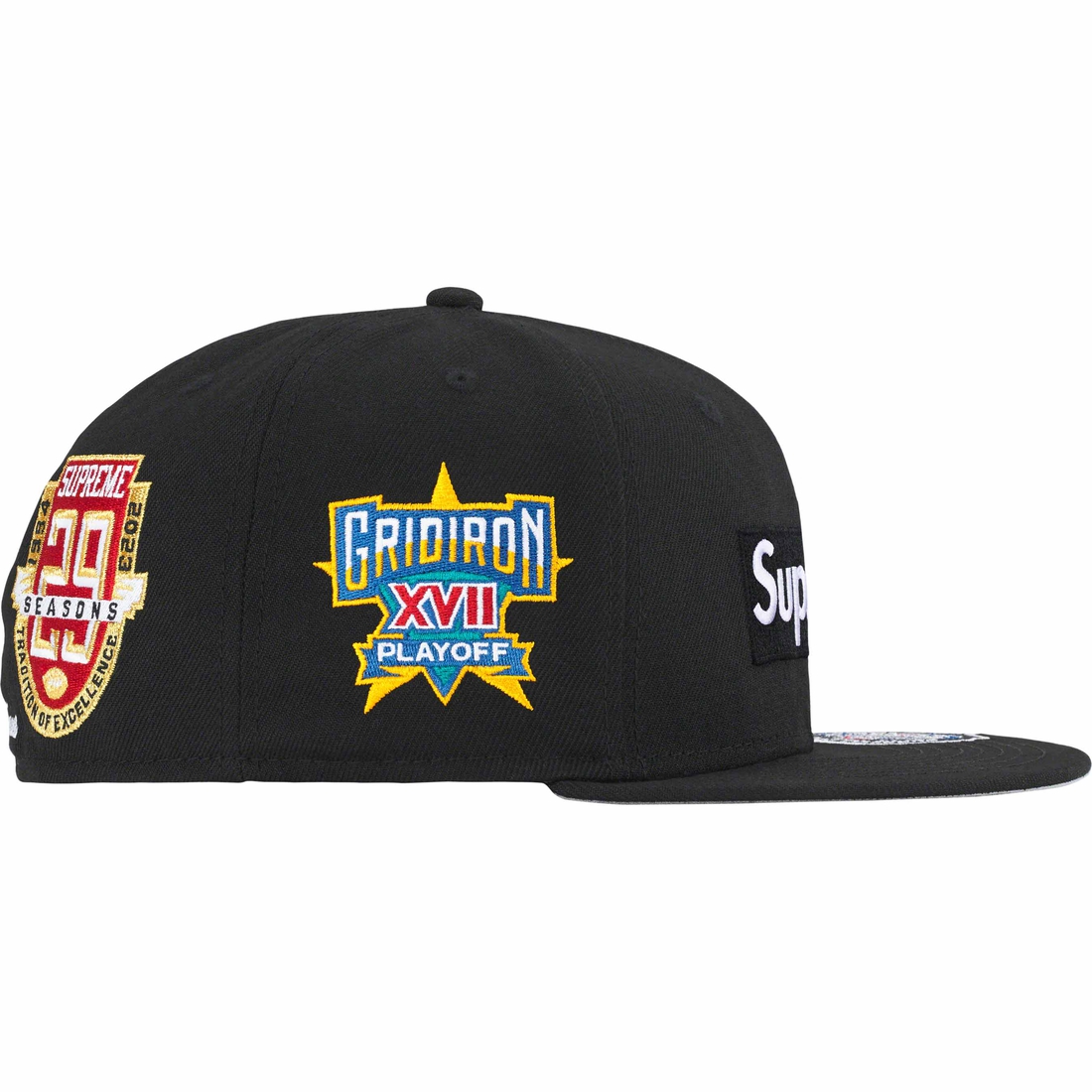 Supreme Championships Box Logo New Era (FW23) - Black - $54