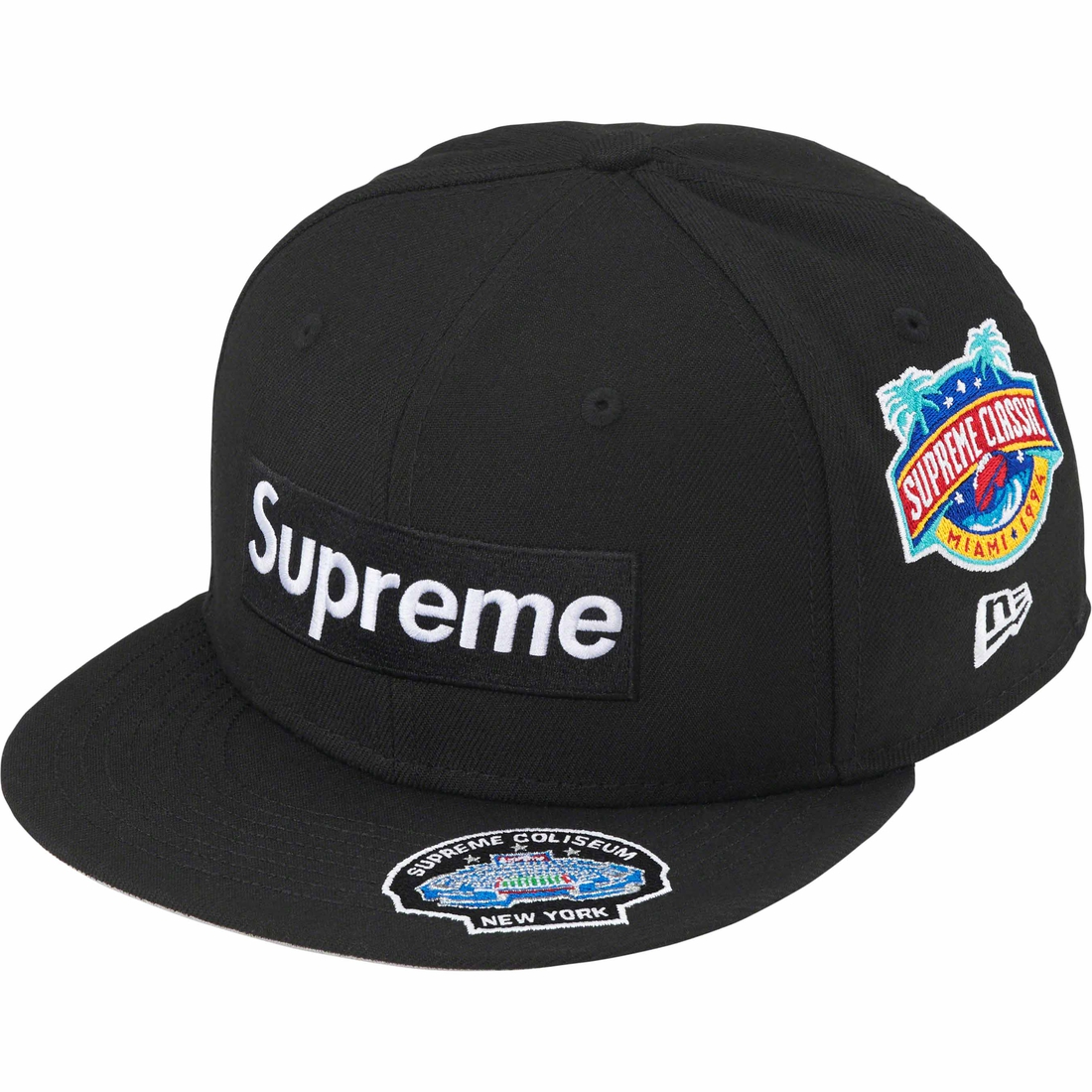 Supreme Championships Box Logo New Era (FW23) - Black - $54
