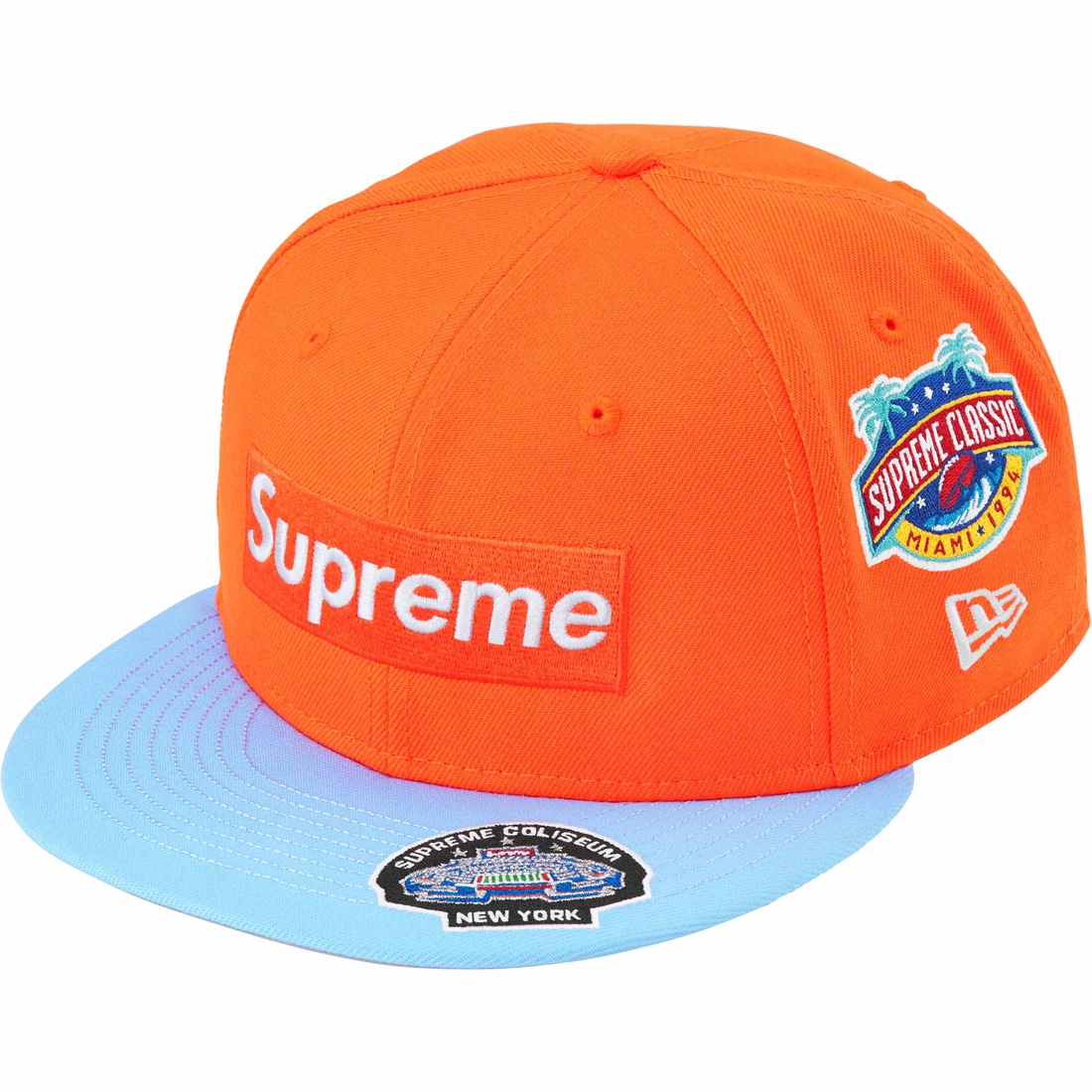 Supreme Championships Box Logo New Era (FW23) - Orange - $54